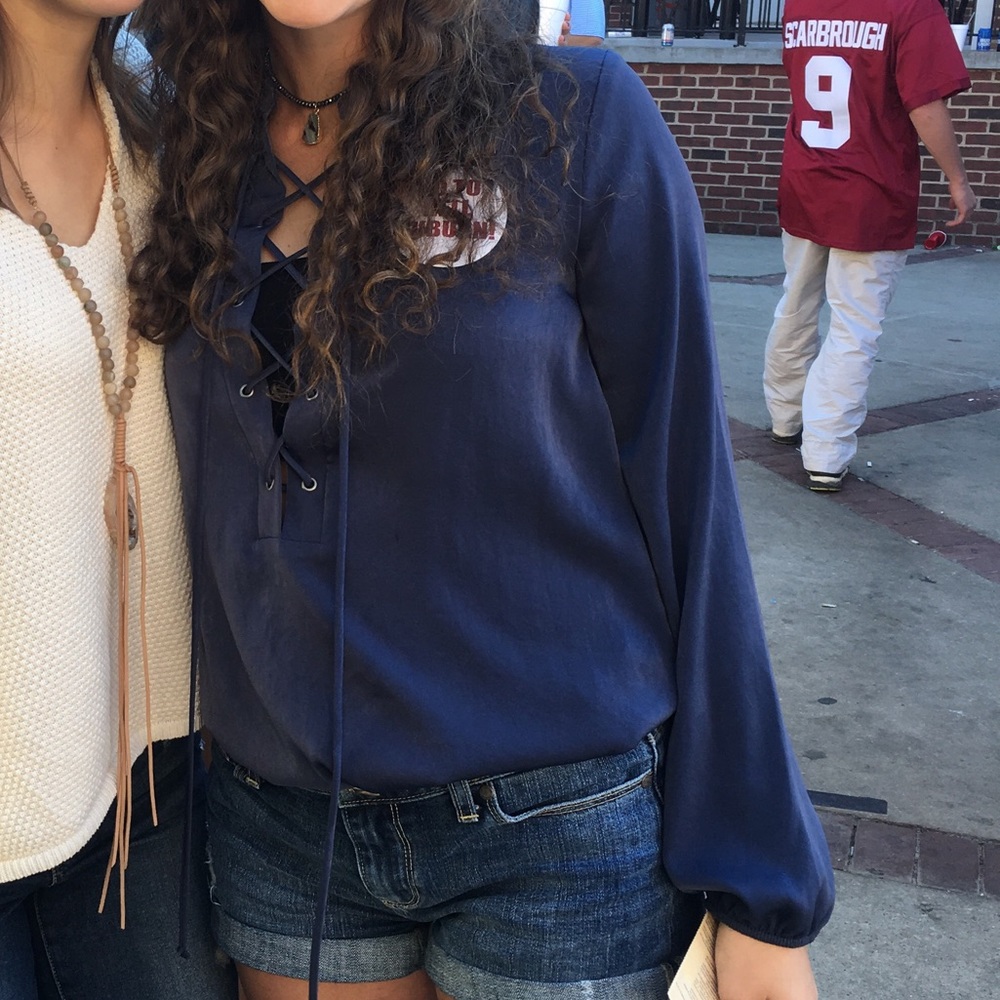 Karlie long-sleeve Blouse